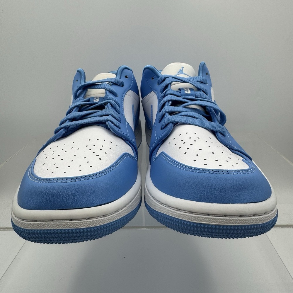 Brand New Air Jordan 1 Low UNC University Blue AO9944-441 Women's 11 / Men's 9.5 - Picture 5 of 9